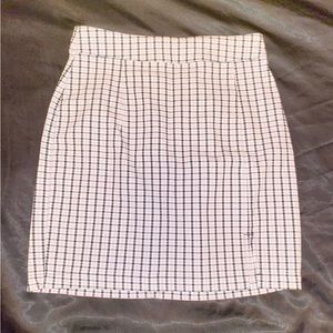 ✨2for22$ Plaid skirt with a slit